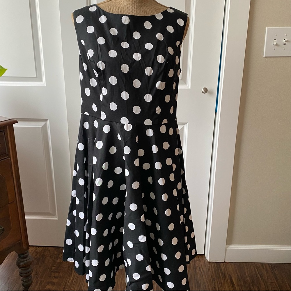 polka dot pin up dress